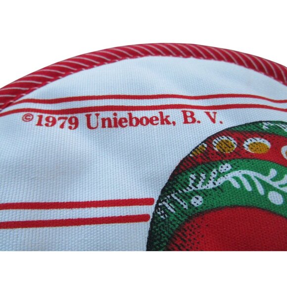 Vintage 1979 Unieboek B.V. Gnome Design Quilted Pot Holder - Picture 2 of 12